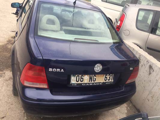 volkswagen bora 1998-2005 çıkma yedek stop